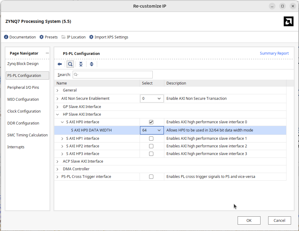 DMA Config